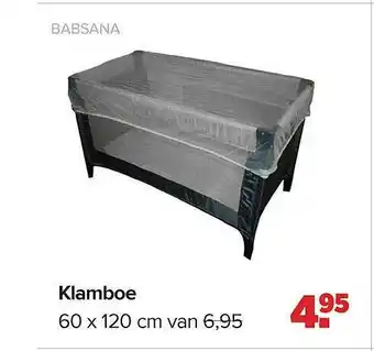 Baby-Dump Babsana Klamboe 60 X 120 Cm aanbieding