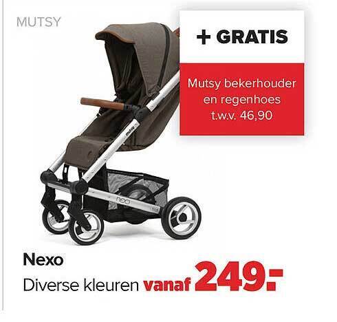 Baby-Dump Mutsy Nexo Buggy aanbieding