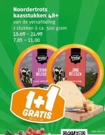 Poiesz Noordertrots kaasstukken 48+ aanbieding
