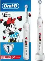 Bol.com Oral-B Junior - Minnie Mouse - Elektrische Tandenborstel - Wit aanbieding