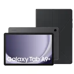 EP Samsung Galaxy Tab A9 Plus (2023) 64GB Wifi + Book Cover Grijs aanbieding