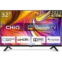 Bol.com CHiQ L32H7G - Smart TV 32 Inch - HD - Google TV - Randloos Ontwerp - Google Assistent aanbieding