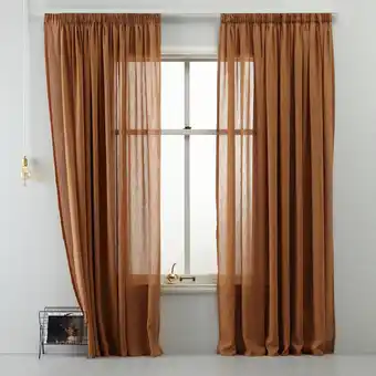 Wehkamp NOUS Living vitrage gordijn kant en klaar (280 x 270 cm) aanbieding