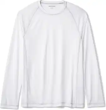 Amazon Amazon Essentials Long-sleeve Quick-dry Upf 50 Swim Tee heren Zwemshirt (1-Pack) aanbieding