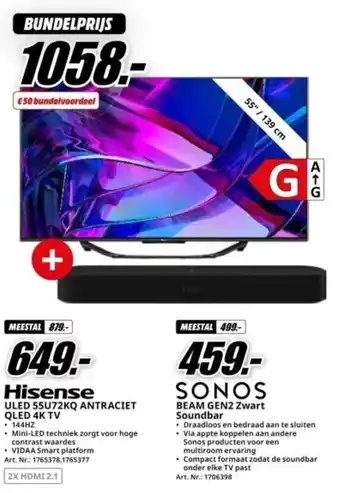 MediaMarkt Bundelprijs aanbieding