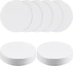 Amazon HOTUT koffiefilterpapier, 100 stuks × 54 mm rond papieren koffiefilters, vervanging van micropapierfilters compatibel met Kof aanbieding