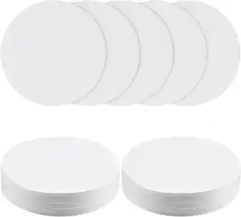 Amazon HOTUT koffiefilterpapier, 100 stuks × 54 mm rond papieren koffiefilters, vervanging van micropapierfilters compatibel met Kof aanbieding