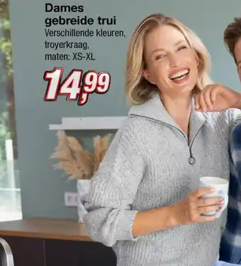 Kik Dames gebreide trui aanbieding