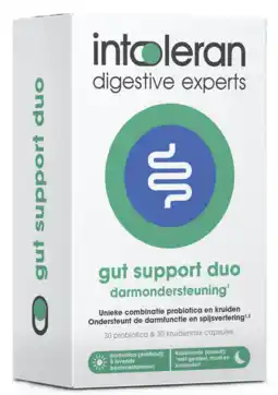 De Online Drogist Intoleran Gut Support Duo Capsules aanbieding