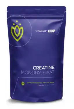 De Online Drogist Vitakruid Creatine Monohydraat Poeder aanbieding