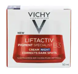 De Online Drogist Vichy Liftactiv B3 Tone Correcting Night Pure Retinol aanbieding