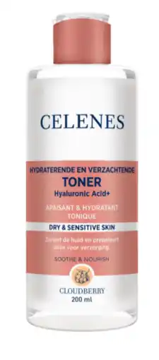 De Online Drogist Celenes by Sweden Hydraterende en Verzachtende Toner aanbieding
