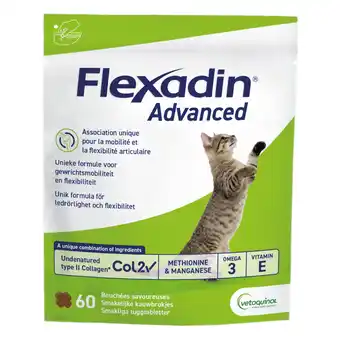 Zooplus 60 Stuks Flexadin Advanced Original Aanvullend Kattenvoer aanbieding