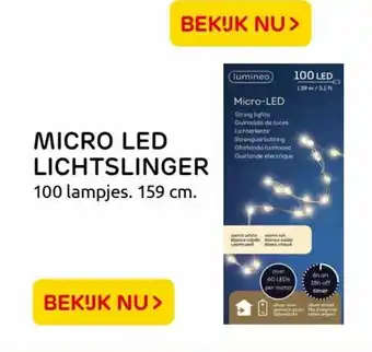 Praxis Micro Led Lichtslinger 159 cm aanbieding