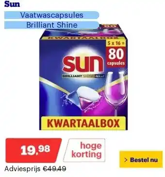 Bol.com Sun aanbieding