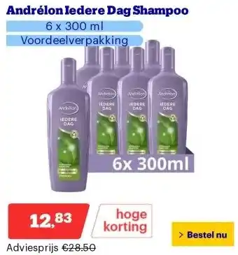 Bol.com Andrélon Iedere Dag Shampoo aanbieding