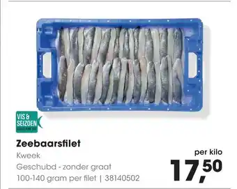 HANOS Zeebaarsfilet aanbieding