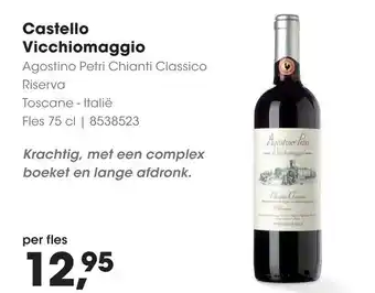 HANOS Castello Vicchiomaggio aanbieding