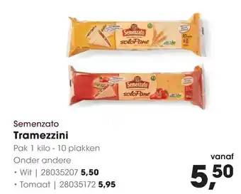 HANOS Semenzato Tramezzini aanbieding