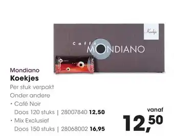 HANOS Mondiano Koekjes aanbieding