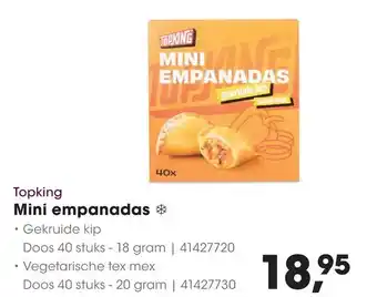 HANOS Topking Mini empanadas aanbieding