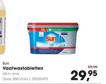 HANOS Sun Vaatwastabletten aanbieding