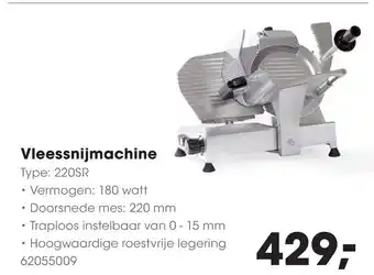 HANOS Vleessnijmachine aanbieding