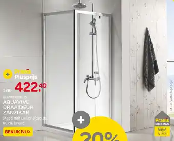 Praxis AQUAVIVE DRAAIDEUR ZANZIBAR aanbieding