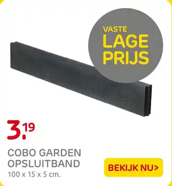 Praxis COBO GARDEN OPSLUITBAND aanbieding