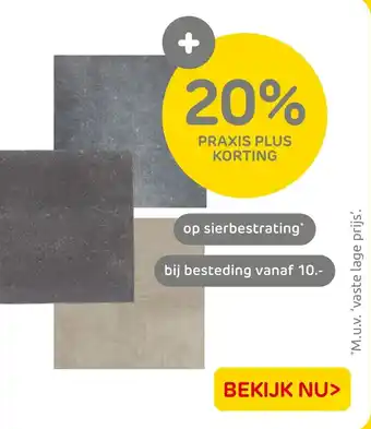 Praxis Sierbestrating aanbieding