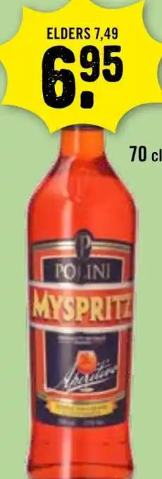 Dirck 3 Polini Myspritz aanbieding