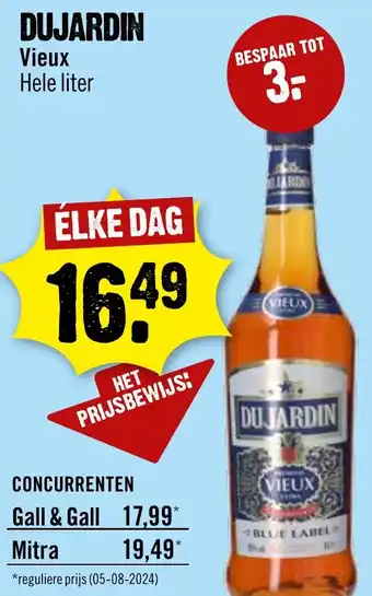 Dirck 3 Dujardin Vieux aanbieding