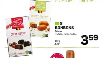 Ekoplaza Bonbons Belvas 100g aanbieding