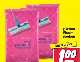 Nettorama g'woon Vloer- doeken aanbieding