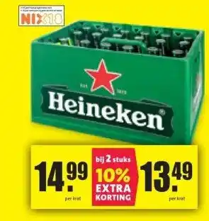 Nettorama Krat Heineken aanbieding