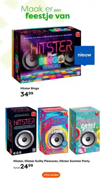 The Read Shop Hitster Bingo aanbieding