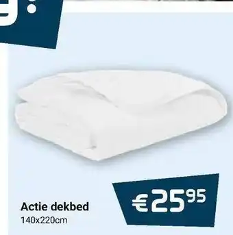 Beddenreus Actie Dekbed 140x220cm aanbieding