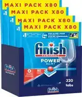 Bol.com Finish Powerball Power All-In-1 vaatwassertabletten - 320 vaatwastabletten - Jaarverpakking aanbieding