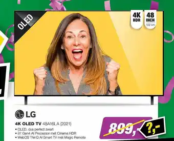 EP LG 4K OLED TV 48A16LA (2021) aanbieding