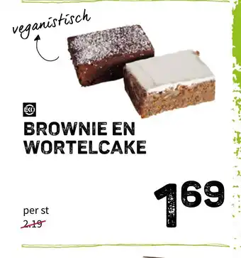 Ekoplaza Brownie En Wortelcake aanbieding