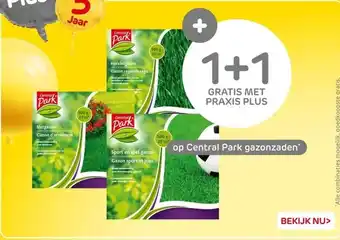 Praxis op Central Park gazonzaden* aanbieding