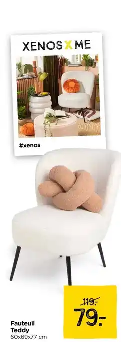 Xenos Fauteuil Teddy aanbieding