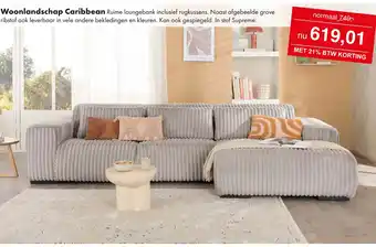 Woonsquare Woonlandschap Caribbean aanbieding