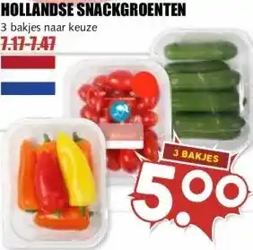 MCD Supermarkt HOLLANDSE SNACKGROENTEN aanbieding