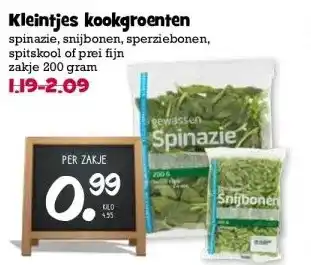 Boon`s Markt Kleintjes kookgroenten aanbieding