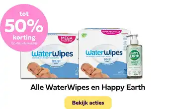 Plein.nl Alle WaterWipes en Happy Earth aanbieding