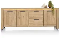 Henders & Hazel Delmonte, Dressoir 230 Cm - 3-Deuren + 2-Laden (LED + Dimmer) aanbieding