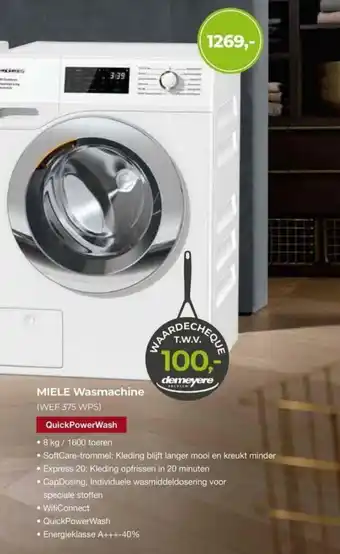 EP Wasmachine aanbieding