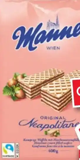 Kaufland DE MANNER Waffel-Schnitten aanbieding