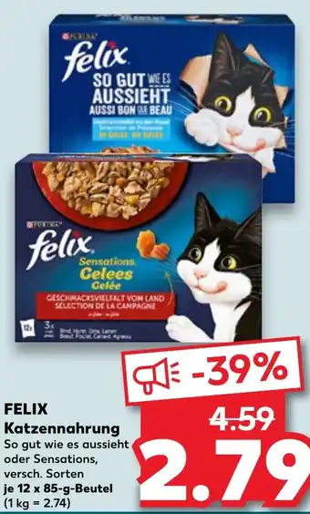 Kaufland DE FELIX Katzennahrung aanbieding